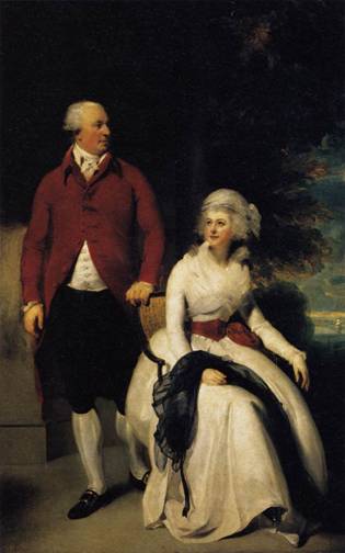 Mr. and Mrs.  John Julius Angerstein 1792  	by Sir Thomas Lawrence 1769-1830    	Musee du Louvre Paris